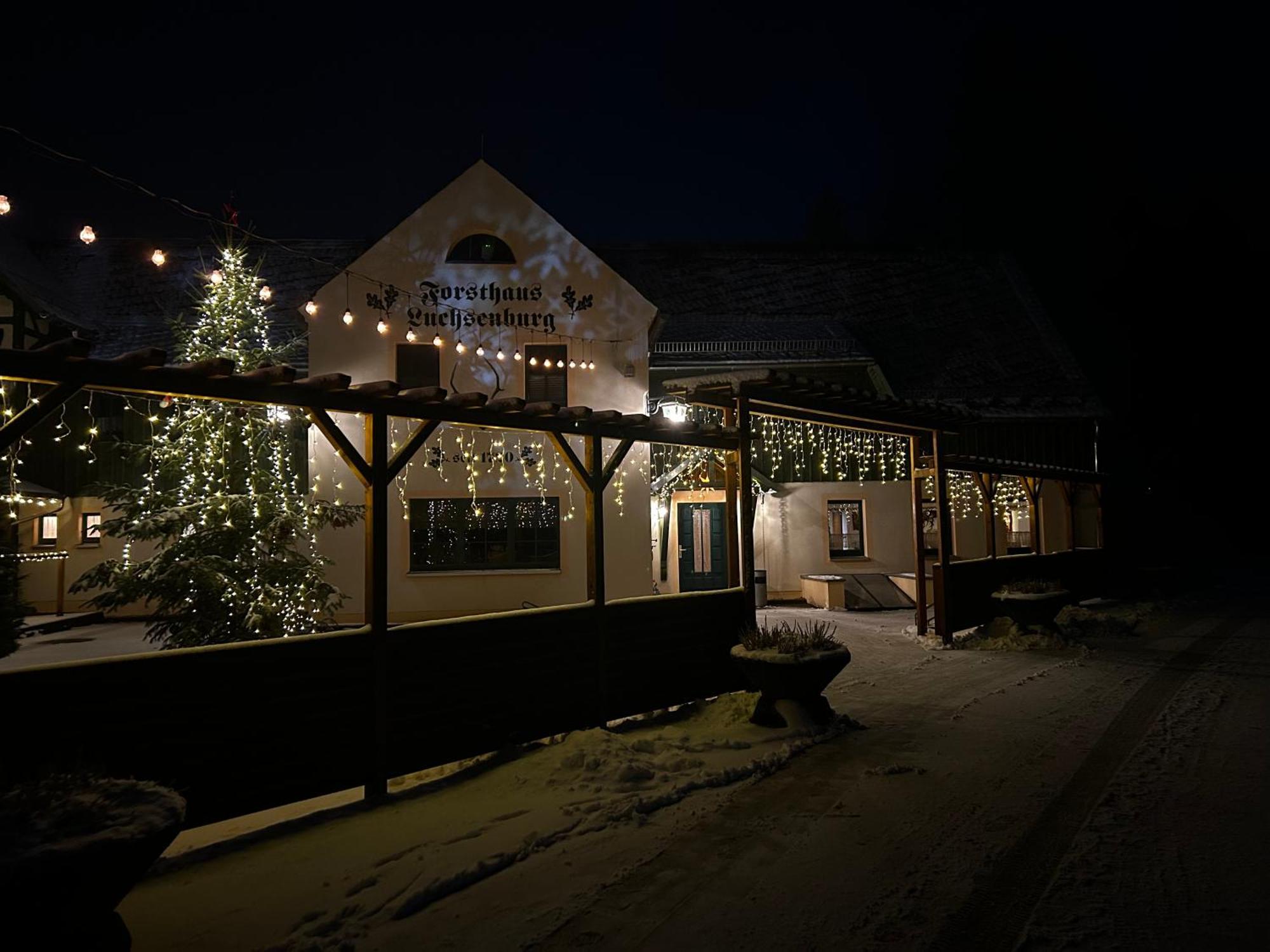 Hotel Forsthaus Luchsenburg Ohorn Exterior foto